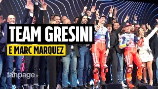 MotoGp Gresini Racing presenta Marc Marquez quotSarà una bella stagione facciamo divertire Faustoquot [upl. by Voss811]