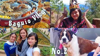 baguio vlog no2  visiting botanical garden mines view and eating samgyup while catching up [upl. by Lilac]