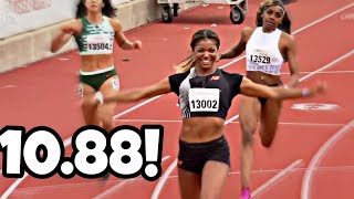 Gabby Thomas Season Opener  Texas Relays  Track And Field 2024 [upl. by Emirak]