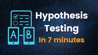 Hypothesis testing in statistics [upl. by Enoed]