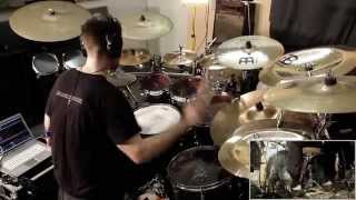 Hannes Grossmann  Alien Utopia drum playthrough [upl. by Ahtamas]