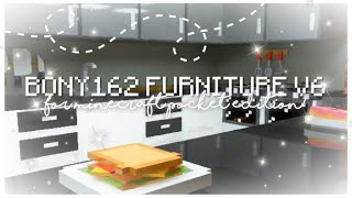 190 New Working Furniture Items For Minecraft PE 120 BONY162 Update 🧸 [upl. by Antebi]