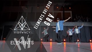 GRV  Elements XVI 2016 VIBRVNCY 4K Front Row grvdnc elementsxvi [upl. by Anelaf]