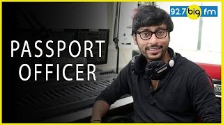 RJ பாலாஜி  Passport Officer  Cross Talk by Big FM RJ Balaji [upl. by Otaner]