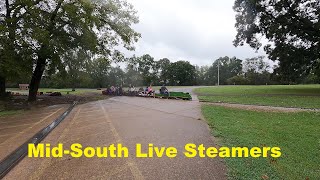 MidSouth Live Steamers Passenger Train  Maury County Park Columbia TN [upl. by Eduam483]