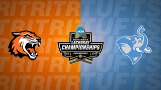 Mens Lacrosse National Championship RIT vs Tufts 52624 [upl. by Anin]