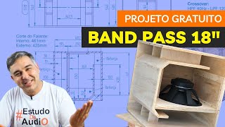 Projeto Bandpass 18 SUB 800 da Oversound [upl. by Alana326]