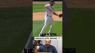 Michael Kopech’s immaculate inning a breakdown baseball sports mlb whitesox pitching dodgers [upl. by Glenna]