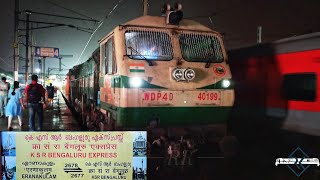 BENGALURU TO HOSUR JOURNEY IN ERNAKULAM INTERCITY SPECIAL  DOUBLING AND ELECTRIFICATION UPDATE [upl. by Ariom]