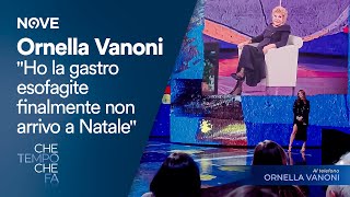 Ornella Vanoni quotHo la gastro esofagite finalmente non arrivo a Natalequot  Che tempo che fa [upl. by Morrissey]