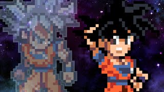 Goku turns into Perfected Ultra Instinct [upl. by Nat]