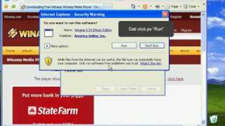 Instalare Winamp [upl. by Zacherie]