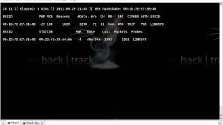 Tutorial   Como Invadir Redes Wireless WPA e WPA2  Linux BackTrack [upl. by Ahsiruam]