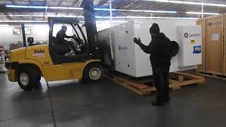 How to set a PAC Unit on a pallet at Cavotec [upl. by Amorita]