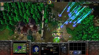 Warcraft 3 Tower Defense Campaign Scourge of Lordaeron  NORMAL  04  March of the Scourge [upl. by Euqinobe420]