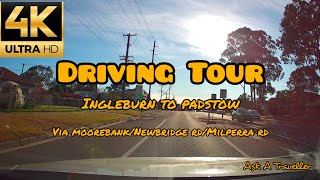 🇦🇺DRIVING TOUR  INGLEBURN TO PADSTOW VIA MOOREBANK  NEWBRIDGE ROAD  MILPERRA ROAD 4K [upl. by Madda]