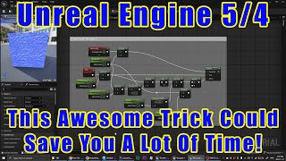 Unreal Engine  Easily Save and Transfer Blueprint and Material Nodes [upl. by Varien]