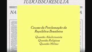 A PROCLAMAÇÃO DA REPÚBLICA  PARÓDIA E EXPLICAÇÃO [upl. by Reinold36]