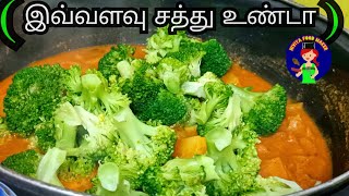 broccoli aloo gravypotato broccoli masalabroccoli gravyside dishப்ரோக்கோலி Niviya Food Maker [upl. by Angeli]