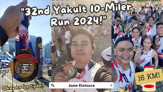 32nd Yakult 10Miler Run 2024  Race Day Highlights amp Snippets [upl. by Bergquist]