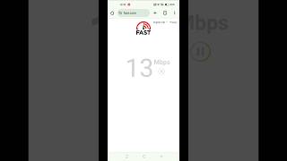 How To Check Internet Speed on my Smartphone shorts [upl. by Calica283]