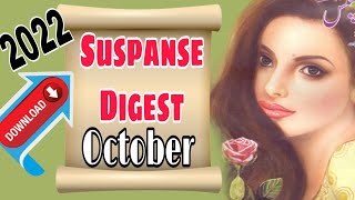 suspense digest october 2022  November December january  complete digest  RoxenO [upl. by Antonio]