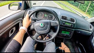 2009 Skoda Roomster 14 16V 85HP  POV Test Drive 1284 Joe Black [upl. by Desi386]