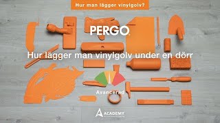 Hur lägger man vinyl under en dörr  Pergotutorial [upl. by Vivianne]