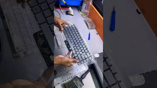 HP 14s Laptop Keyboard Replacement  StepbyStep DIY Guide shorts [upl. by Cassandra375]