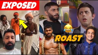 Nakli Babas Vs YouTuber Huge Fght Live ARRESTED😳 CarryMinati’s New Parody Video IShowSpeed [upl. by Hteazile]