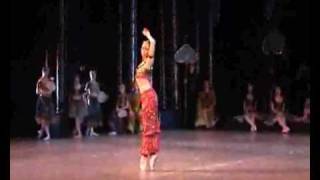 Ballet La Bayadere NikijaElena Nikolaeva HNKSplit [upl. by Riocard]