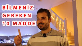 İngiltereye Gelmeden Önce Bilmeniz Gereken 10 Madde [upl. by Izogn]