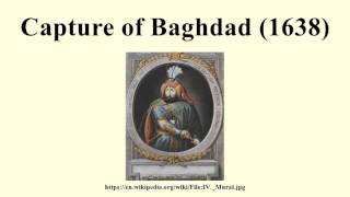 Capture of Baghdad 1638 [upl. by Sotsirhc]