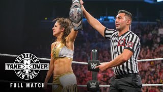 FULL MATCH Sasha Banks vs Bayley — NXT Womens Title Match NXT TakeOver Brooklyn [upl. by Rihaz194]