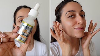 Vitamin C Serum for Brightened Skin  Garnier Bright Complete Vitamin C Serum Review [upl. by Anastassia]