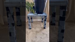 DIY Jean Table  full video is on my page diy diycrafts jeans diyjeans diyjeantable [upl. by Eetsirhc]