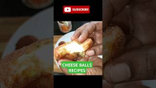 Cheese Balls RecipeHow to make Cheesy Snack RecipesPotato cheese Balls RecipeEvening snack Recipe [upl. by Enella]