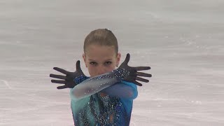 Alexandra TRUSOVA RUS Brisbane Ladies Free skating  ISU JGP 2017 [upl. by Bunch662]