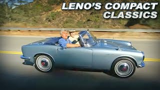 Jay Lenos Big Fun with Small Classics  Honda S600  Fiat Millecento  NSU Spider [upl. by Ainesy720]