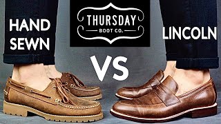 Thursday Loafers Review  Handsewn Loafer VS Lincoln  WORTH IT [upl. by Saied]