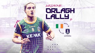 AFLW Rookie Signing  Orlagh Lally highlights [upl. by Welles834]