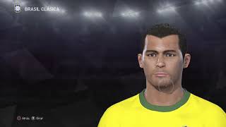 ROMARIO pes 2018 Classic Brazil [upl. by Suivatco]