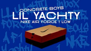 CONCRETE BOYS 2024 LIL YACHTY x Nike Air Force 1 Low DETAILED LOOK  RELEASE INFORMATION [upl. by Mungovan696]