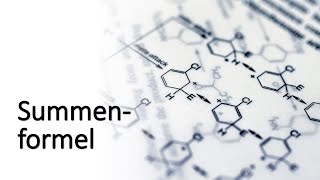 Summenformel  Chemie im Bauwesen für Anfänger [upl. by Malas]