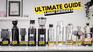 ULTIMATE 64MM GRINDER SHOWDOWN Kopi Deva Zerno DF64V DF64E DF64P G64 Moca SD Timemore 064 [upl. by Enneirdna]