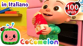 Canzone del cibo per bambini  CoComelon  Moonbug Kids  Cartoni Animati [upl. by Losse]