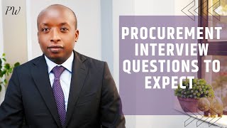 Procurement Interview Questions To Expect [upl. by Leifeste875]