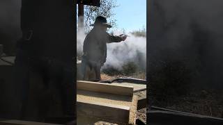 POP SMOKE Richie Reno lighting off Black Powder [upl. by Enoryt761]