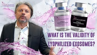 What is the validity of Lyophilized exosomes  Cellgenic  Exosomes Therapy [upl. by Dusa184]