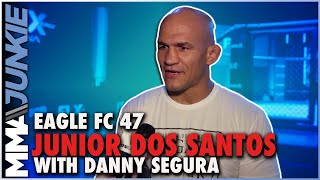 Junior Dos Santos unhappy with UFC exit wants to prove hes not done at Eagle FC 47 [upl. by Meldon]